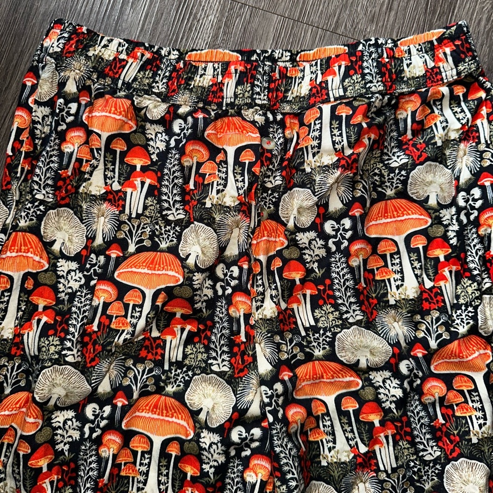 Anthropologie woodland mushroom print - Picture 4 of 16